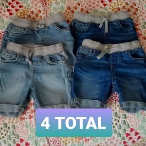 Toddler Girls Shorts Size 3T (4 PAIRS TOTAL!!)